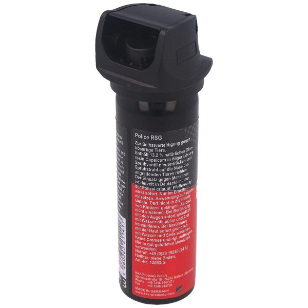 Gaz pieprzowy KKS VESK RSG Police Gel 2mln SHU, Stream 63ml (12063-G)-4