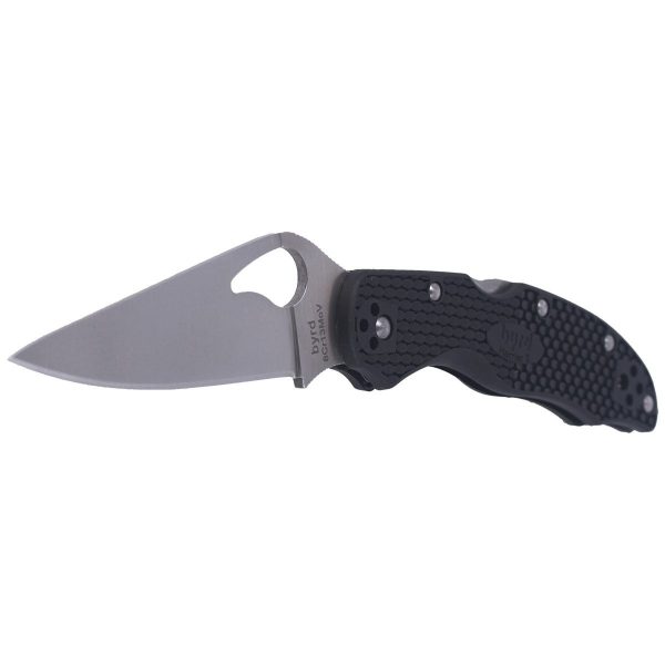 Nóż składany Spyderco Byrd Harrier 2 Lightweight Black, Plain (BY01PBK2)-3