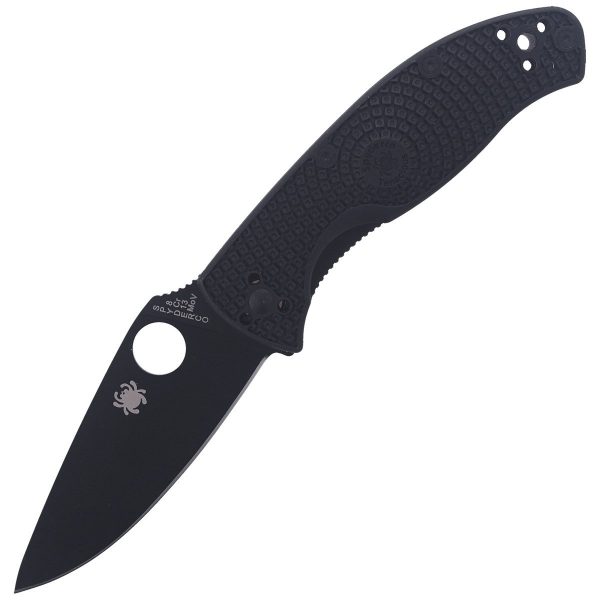 Nóż składany Spyderco Tenacious Lightweight Black FRN, Black 8Cr13MoV by Eric Glesser (C122PBBK)-2