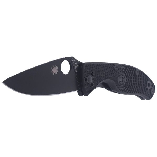 Nóż składany Spyderco Tenacious Lightweight Black FRN, Black 8Cr13MoV by Eric Glesser (C122PBBK)-3