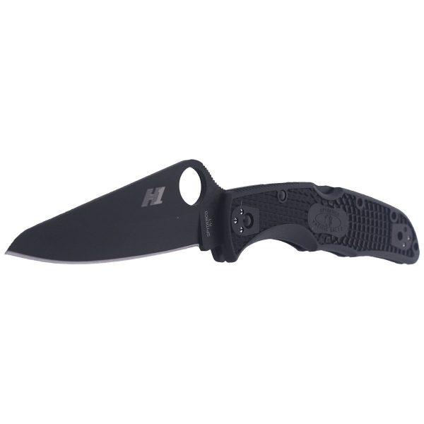 Nóż składany Spyderco Pacific Salt 2 Black Blade Plain (C91PBBK2)-3