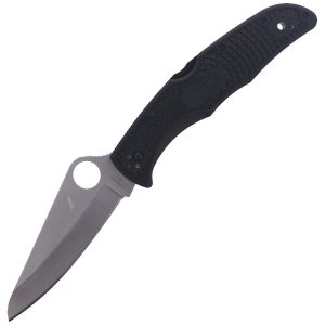 Nóż składany Spyderco Pacific Salt 2 FRN Black, Plain (C91PBK2)-1