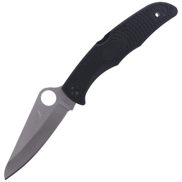Nóż składany Spyderco Pacific Salt 2 FRN Black, Plain (C91PBK2)-2