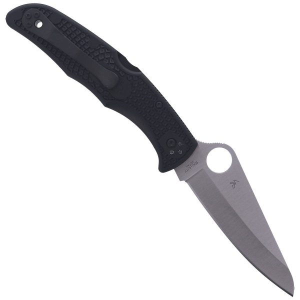 Nóż składany Spyderco Pacific Salt 2 FRN Black, Plain (C91PBK2)-4