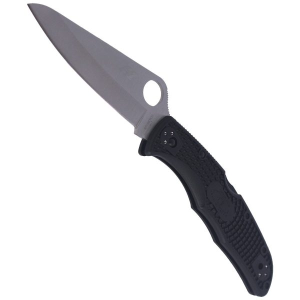 Nóż składany Spyderco Pacific Salt 2 FRN Black, Plain (C91PBK2)-5