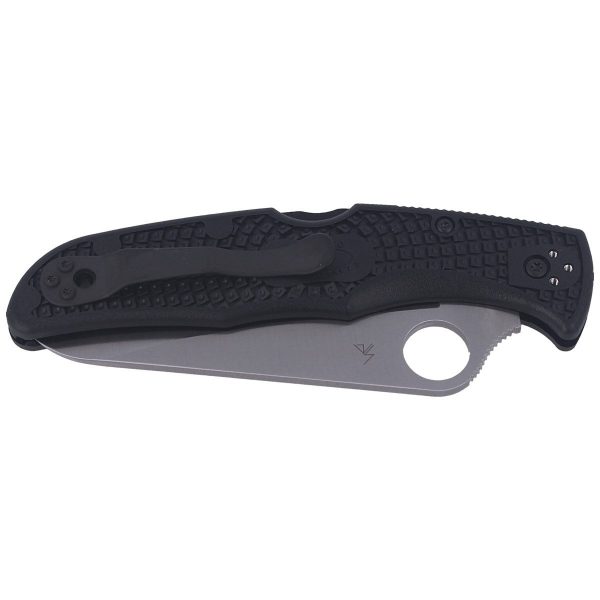 Nóż składany Spyderco Pacific Salt 2 FRN Black, Plain (C91PBK2)-8