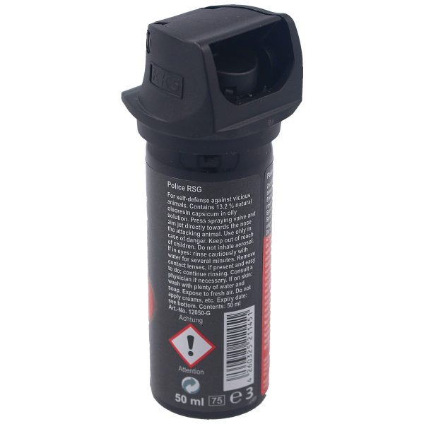 Gaz pieprzowy KKS VESK RSG Police Gel 2mln SHU, Stream 50ml (12050-G)-2