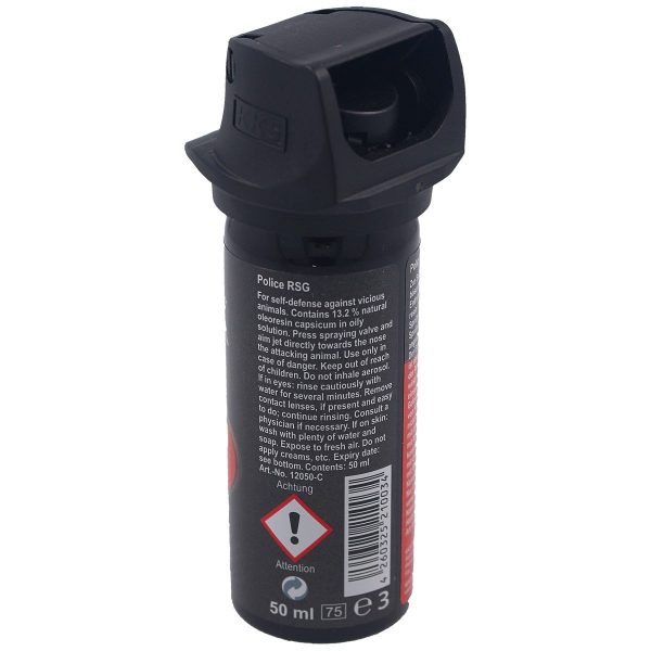 Gaz pieprzowy KKS VESK RSG Police 2mln SHU, Cone 50 ml (12050-C)-6