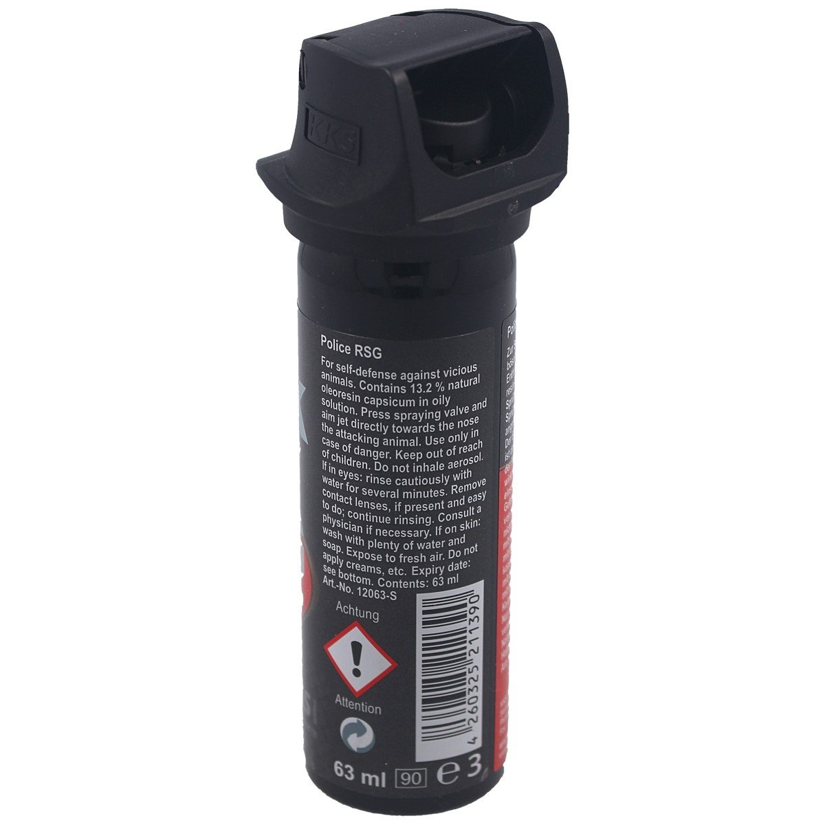 - LifeGun.pl Gaz pieprzowy KKS VESK RSG Police 2mln SHU, Stream 63ml (12063-S)-6