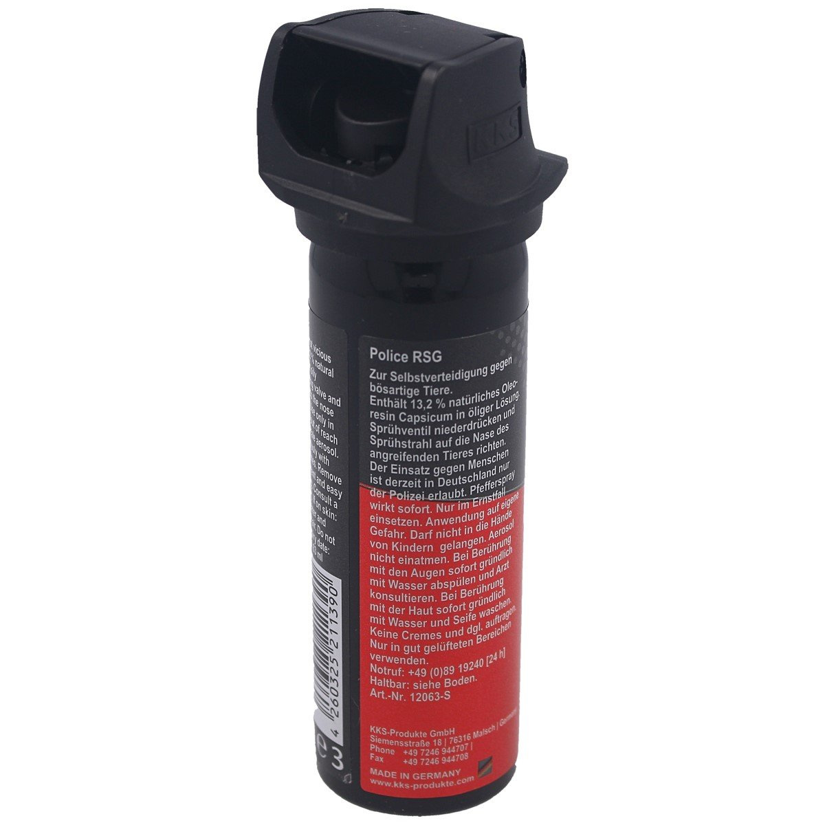 - LifeGun.pl Gaz pieprzowy KKS VESK RSG Police 2mln SHU, Stream 63ml (12063-S)-3