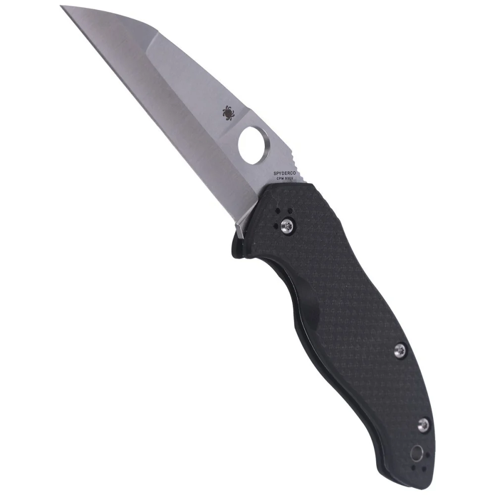 Nóż składany Spyderco Canis Carbon Fiber / G-10 Laminate Plain (C248CFP) 5 Nóż składany Spyderco Canis Carbon Fiber / G-10 Laminate Plain (C248CFP)