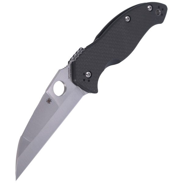 Nóż składany Spyderco Canis Carbon Fiber / G-10 Laminate Plain (C248CFP)-6