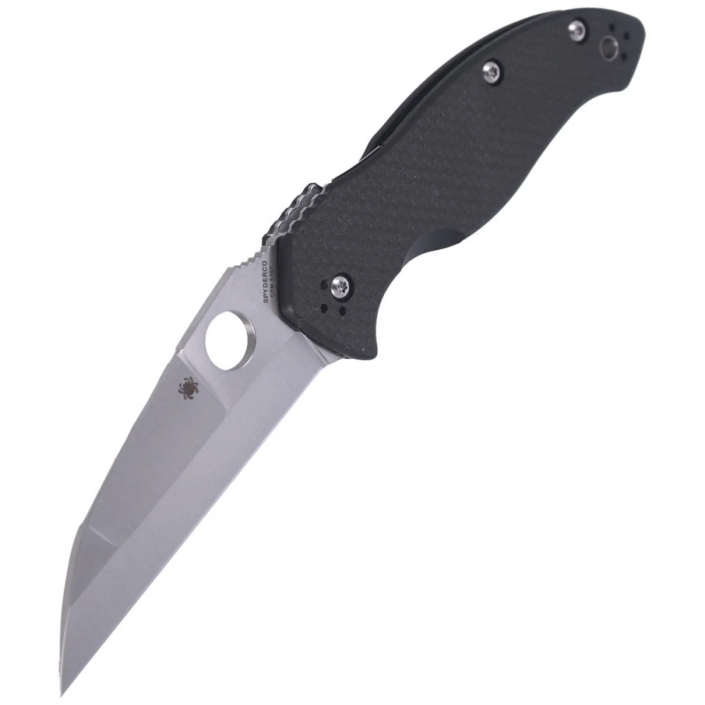 Nóż składany Spyderco Canis Carbon Fiber / G-10 Laminate Plain (C248CFP) 6 Nóż składany Spyderco Canis Carbon Fiber / G-10 Laminate Plain (C248CFP)