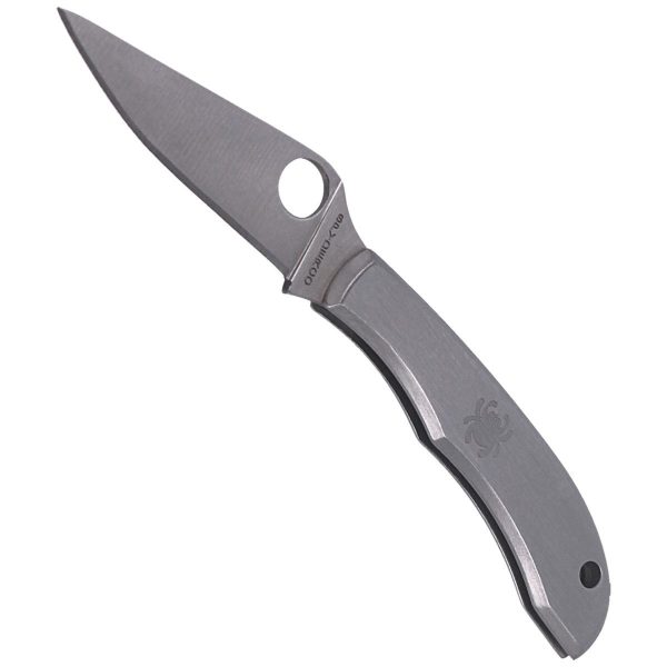 Nóż składany Spyderco HoneyBee Stainless Plain (C137P)-5