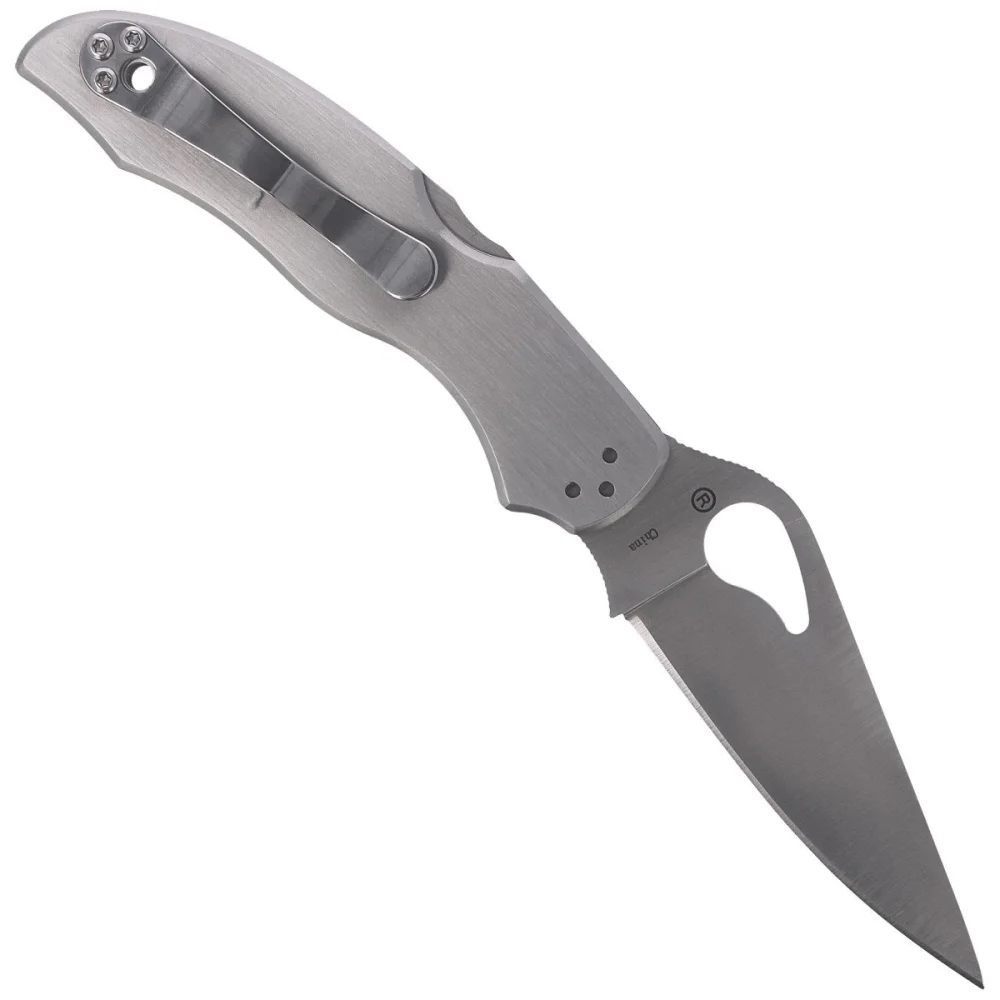 Nóż składany Spyderco Byrd Harrier 2 Stainless, Plain (BY01P2) 4 Nóż składany Spyderco Byrd Harrier 2 Stainless, Plain (BY01P2)