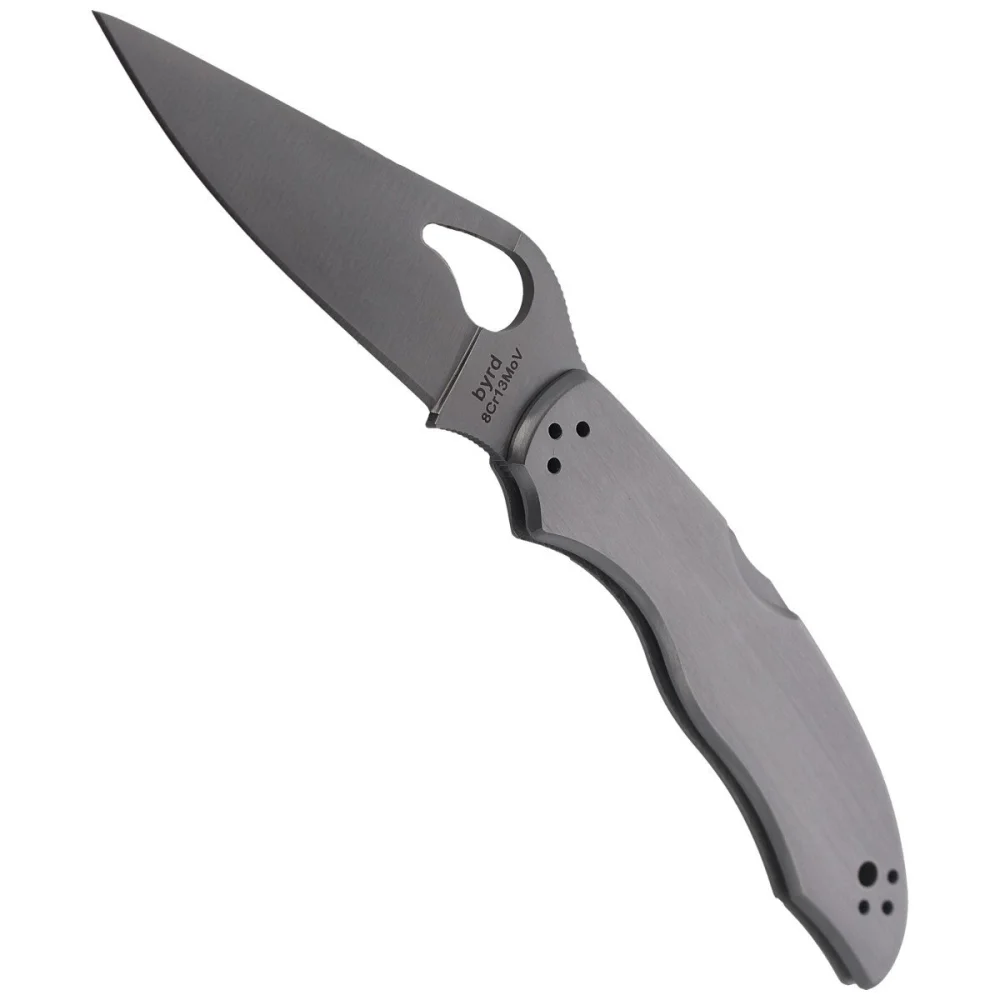 Nóż składany Spyderco Byrd Harrier 2 Stainless, Plain (BY01P2) 5 Nóż składany Spyderco Byrd Harrier 2 Stainless, Plain (BY01P2)