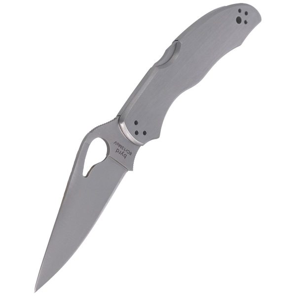 Nóż składany Spyderco Byrd Harrier 2 Stainless, Plain (BY01P2)-6