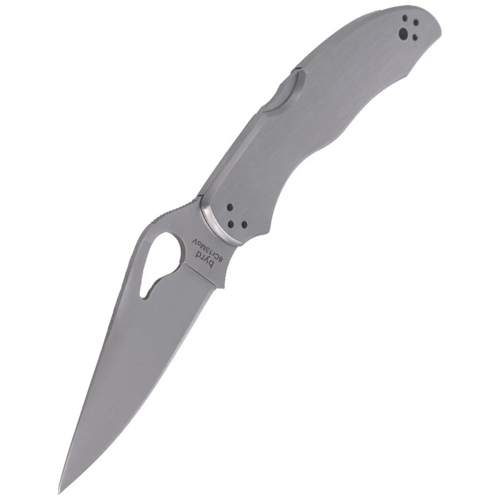 Nóż składany Spyderco Byrd Harrier 2 Stainless, Plain (BY01P2) 6 Nóż składany Spyderco Byrd Harrier 2 Stainless, Plain (BY01P2)