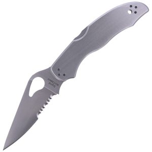 Nóż składany Spyderco Byrd Harrier 2 Stainless, Combination (BY01PS2)-1