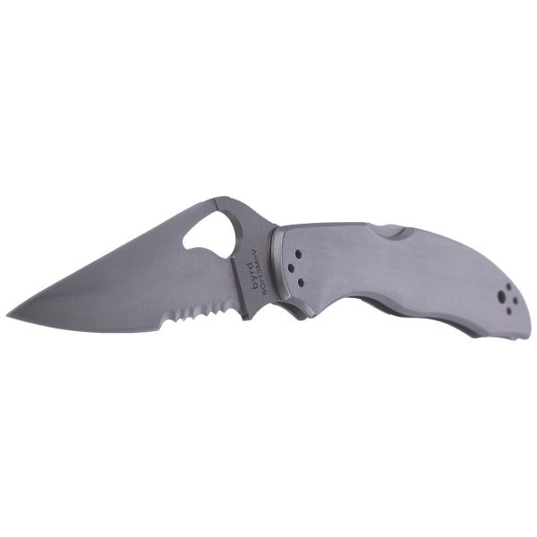 Nóż składany Spyderco Byrd Harrier 2 Stainless, Combination (BY01PS2)-8