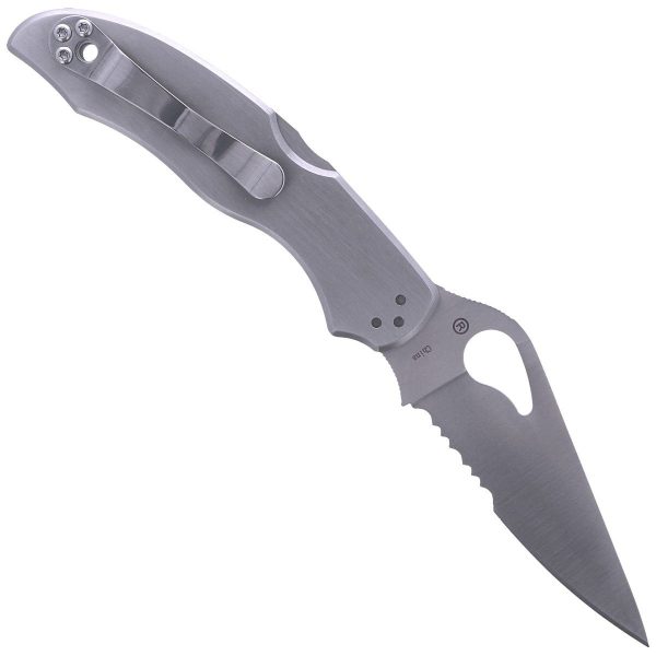 Nóż składany Spyderco Byrd Harrier 2 Stainless, Combination (BY01PS2)-3