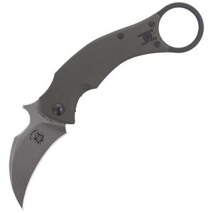 Nóż składany FOX Karambit Black Bird by Bastinelli G10 OD Green, Stone Washed (FX-591 ODSW)-1