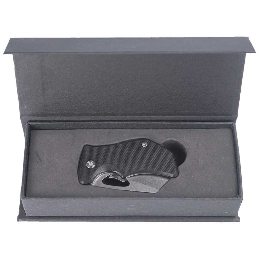 Nóż składany FOX Kit G10 Black / Stone Washed (BF-752) 3 Nóż składany FOX Kit G10 Black / Stone Washed (BF-752)