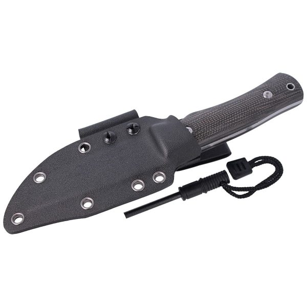 Nóż FOX Explorator Linen Micarta by Alfredo Doricchi (BF-749)-3