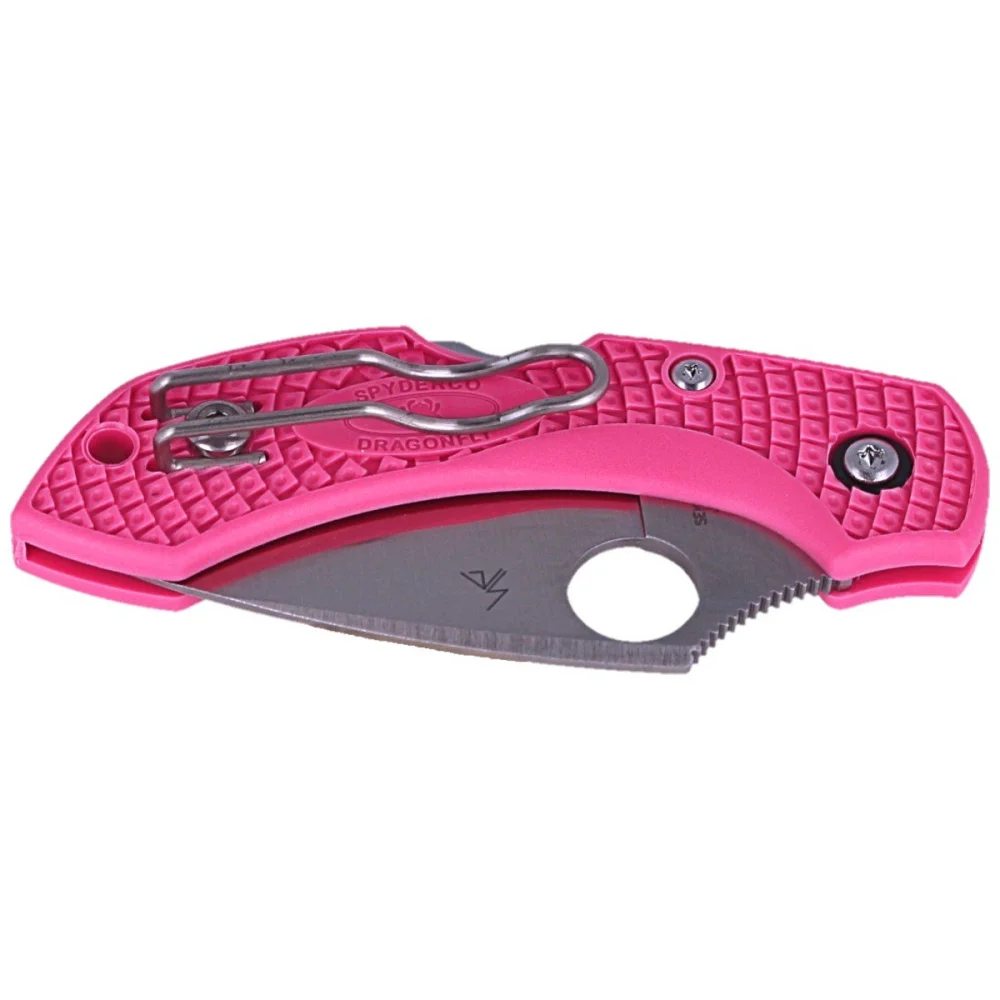 Nóż składany Spyderco Dragonfly 2 FRN Pink, CPM S30V Plain (C28FPPNS30V2) 7 Nóż składany Spyderco Dragonfly 2 FRN Pink, CPM S30V Plain (C28FPPNS30V2)