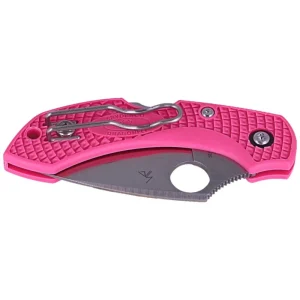 Nóż składany Spyderco Dragonfly 2 FRN Pink, CPM S30V Plain (C28FPPNS30V2)
