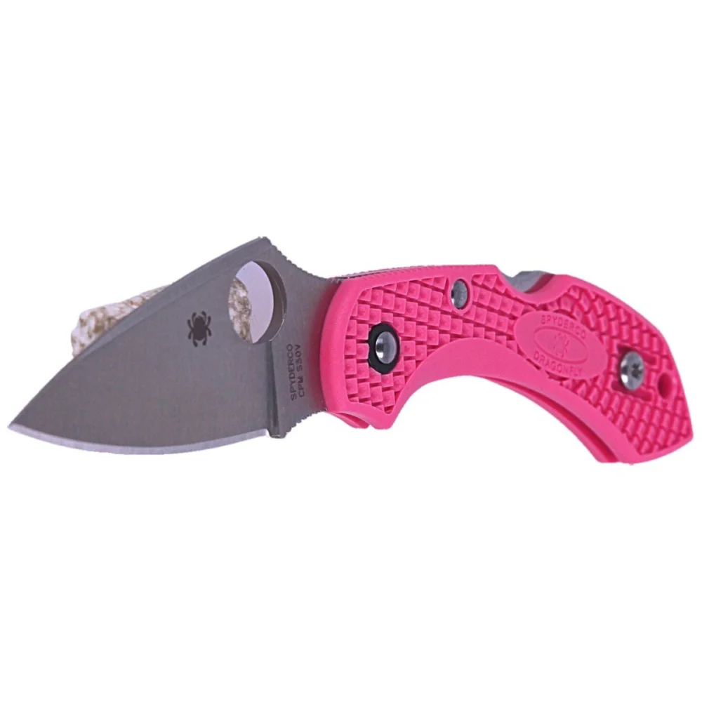 Nóż składany Spyderco Dragonfly 2 FRN Pink, CPM S30V Plain (C28FPPNS30V2) 9 Nóż składany Spyderco Dragonfly 2 FRN Pink, CPM S30V Plain (C28FPPNS30V2)