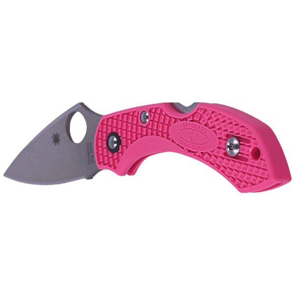 Nóż składany Spyderco Dragonfly 2 FRN Pink, CPM S30V Plain (C28FPPNS30V2)-5