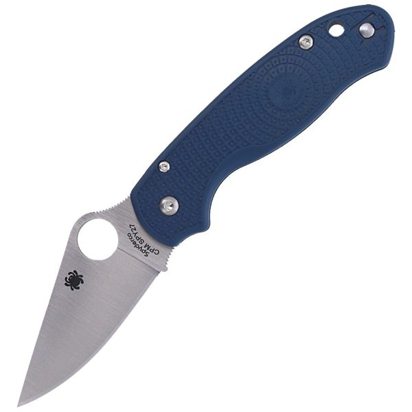 Nóż składany Spyderco Para 3 Cobalt-Blue Lightweight, CPM SPY27 Plain (C223PCBL)-1