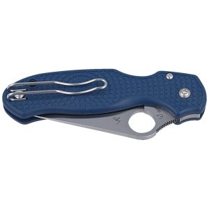 Nóż składany Spyderco Para 3 Cobalt-Blue Lightweight, CPM SPY27 Plain (C223PCBL)-2