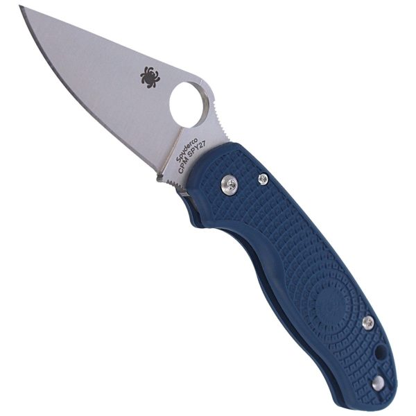 Nóż składany Spyderco Para 3 Cobalt-Blue Lightweight, CPM SPY27 Plain (C223PCBL)-6