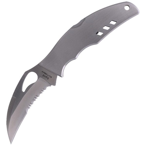 Nóż składany Spyderco Byrd Crossbill Stainless, Combo 8Cr13MoV (BY07PS)-1