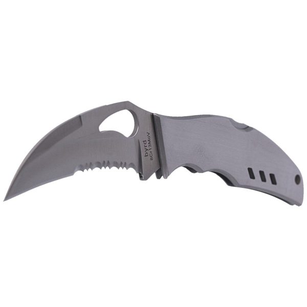 Nóż składany Spyderco Byrd Crossbill Stainless, Combo 8Cr13MoV (BY07PS)-2