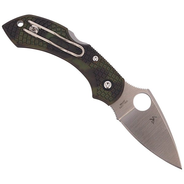 Nóż składany Spyderco Dragonfly 2 FRN Zome Green, Plain VG-10 (C28ZFPGR2)-3