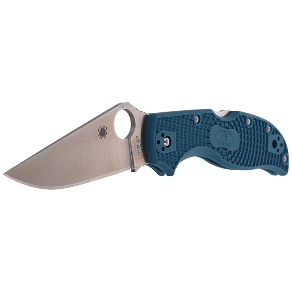 Nóż składany Spyderco Stretch 2 FRN Blue Straight Spine, K390 Plain (C90FP2K390) 2 Nóż składany Spyderco Stretch 2 FRN Blue Straight Spine, K390 Plain (C90FP2K390)