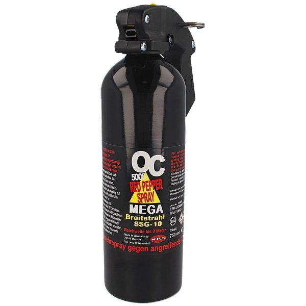 Gaz pieprzowy KKS OC 5000 Gel 750ml dysza HJF (510051-BLK)-1