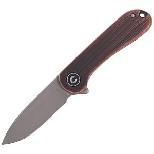 Nóż składany CIVIVI Mini Elementum Black Copper, Gray Hand Rubbed (C18062Q-2)-1