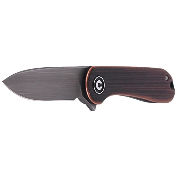 Nóż składany CIVIVI Mini Elementum Black Copper, Gray Hand Rubbed (C18062Q-2)-2