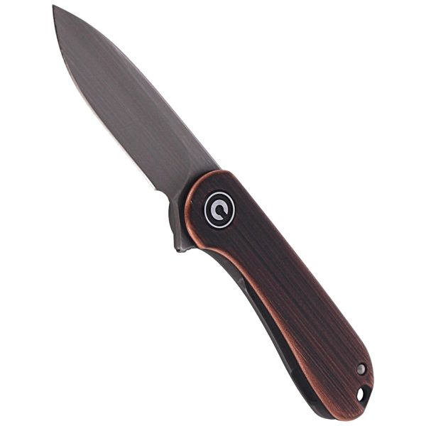 Nóż składany CIVIVI Mini Elementum Black Copper, Gray Hand Rubbed (C18062Q-2)-4