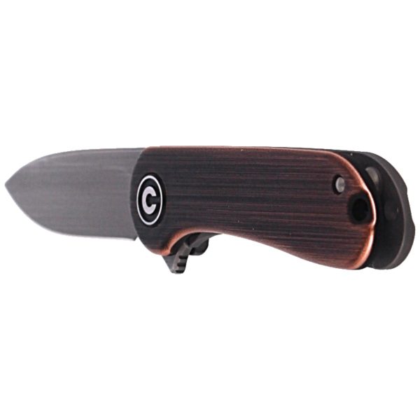 Nóż składany CIVIVI Mini Elementum Black Copper, Gray Hand Rubbed (C18062Q-2)-5