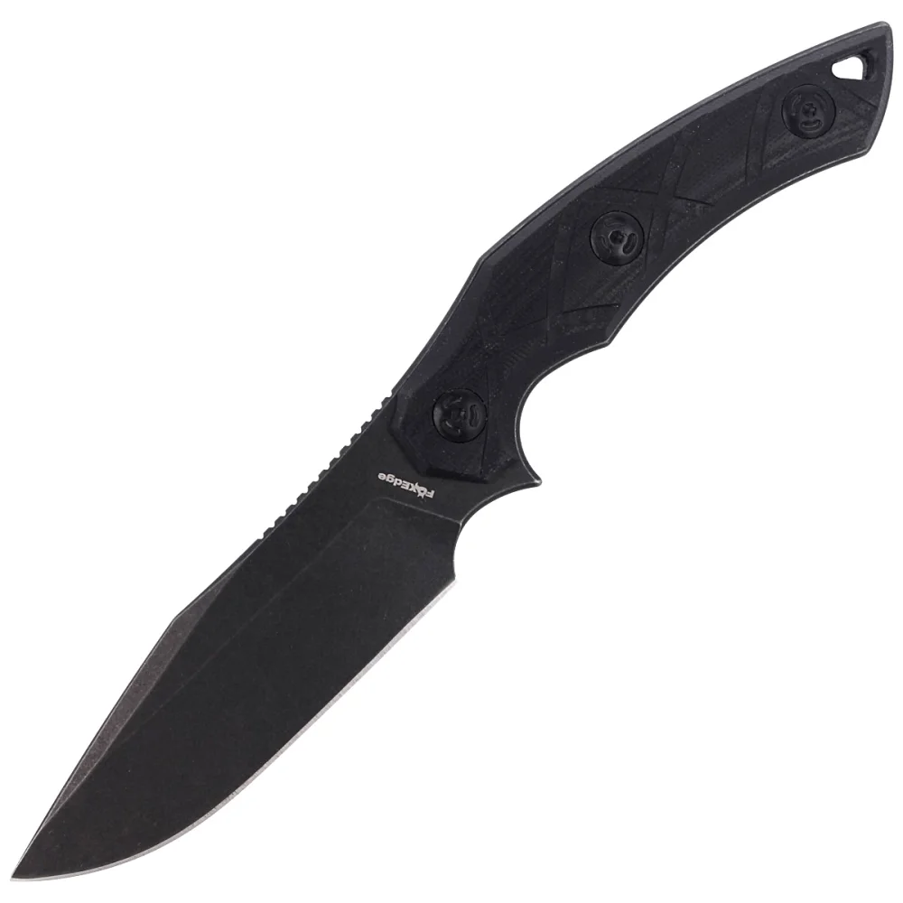 Nóż FoxEdge Lycosa 2 Black G10, Black Stonewashed by Simonutti (FE-020) 1 Nóż FoxEdge Lycosa 2 Black G10, Black Stonewashed by Simonutti (FE-020)