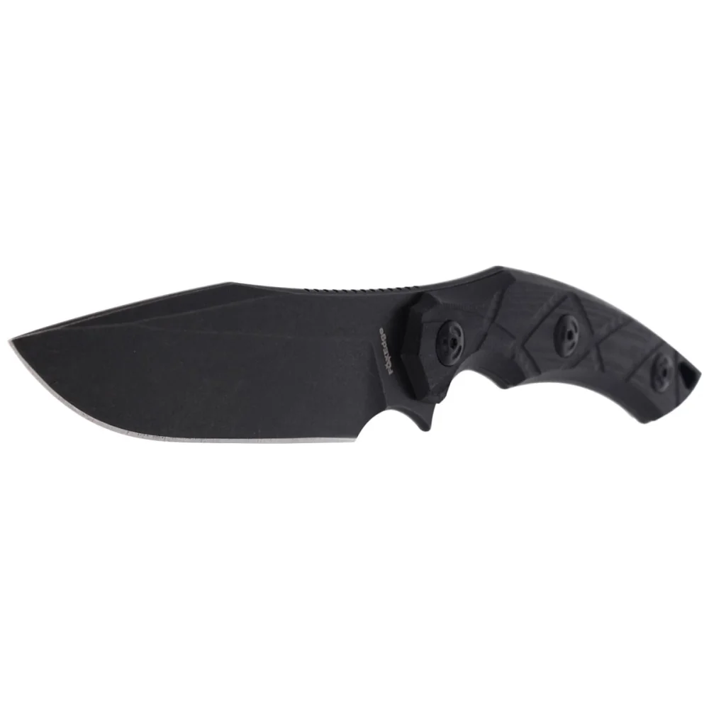 Nóż FoxEdge Lycosa 2 Black G10, Black Stonewashed by Simonutti (FE-020) 2 Nóż FoxEdge Lycosa 2 Black G10, Black Stonewashed by Simonutti (FE-020)