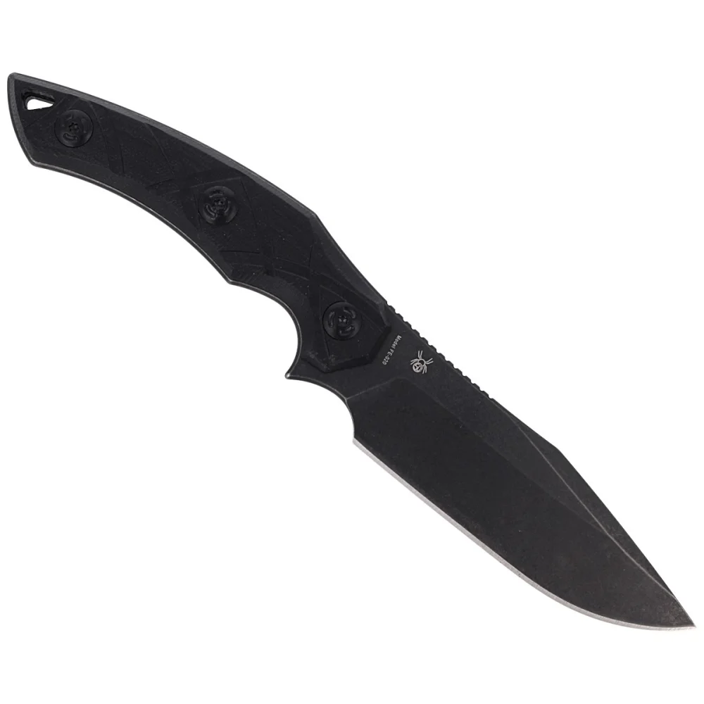 Nóż FoxEdge Lycosa 2 Black G10, Black Stonewashed by Simonutti (FE-020) 3 Nóż FoxEdge Lycosa 2 Black G10, Black Stonewashed by Simonutti (FE-020)