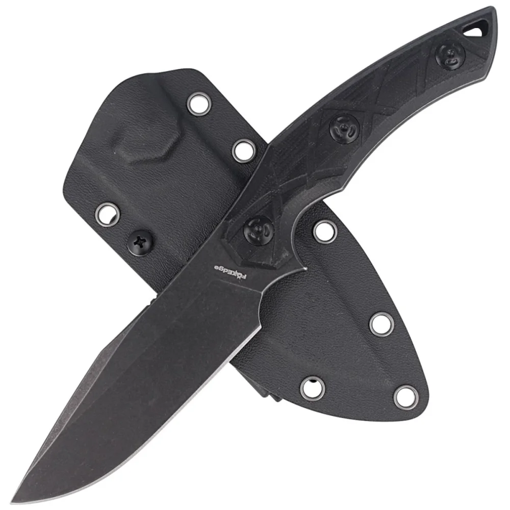 Nóż FoxEdge Lycosa 2 Black G10, Black Stonewashed by Simonutti (FE-020) 4 Nóż FoxEdge Lycosa 2 Black G10, Black Stonewashed by Simonutti (FE-020)