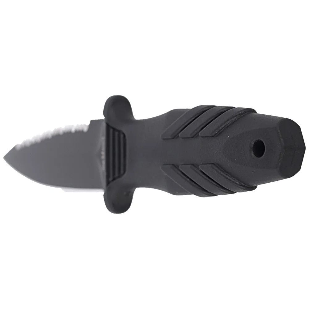 Nóż nurkowy Fox Tactical Elementum Dagger PP+TPE Black, Black Blade (FX-647 S) 6 Nóż nurkowy Fox Tactical Elementum Dagger PP+TPE Black, Black Blade (FX-647 S)