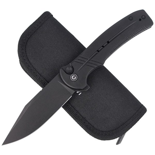 Nóż składany CIVIVI Cogent Black G10, Black Stonewashed 14C28N (C20038D-1)-2